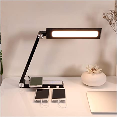 Desk Lamp with Wireless Charging