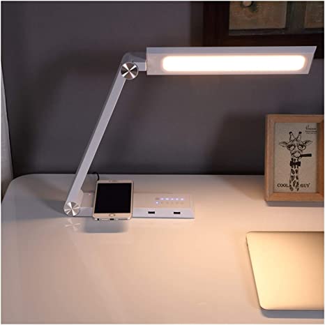 Desk Lamp with Wireless Charging