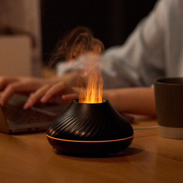 Volcano Flame Aroma Diffuser Humidifier