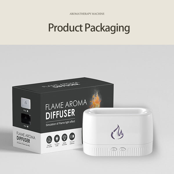 Flame Humidifier Aroma Diffuser