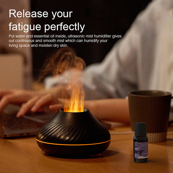 Volcano Flame Aroma Diffuser Humidifier